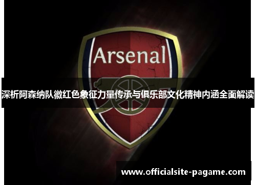 深析阿森纳队徽红色象征力量传承与俱乐部文化精神内涵全面解读 深析阿森纳队徽红色象征力量传承与俱乐部文化精神内涵全面解读